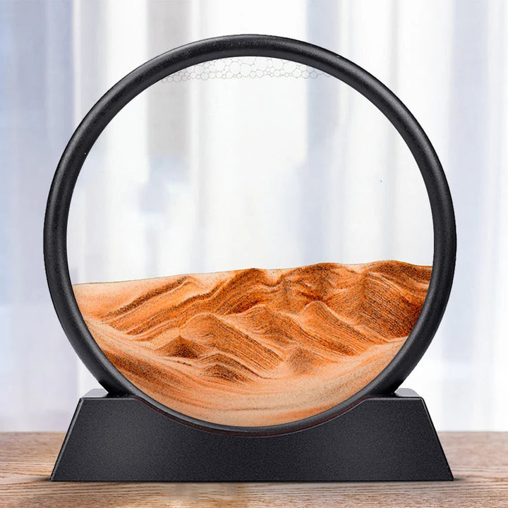 Skanto | Flyttende Sand Kunstskulptur med LED