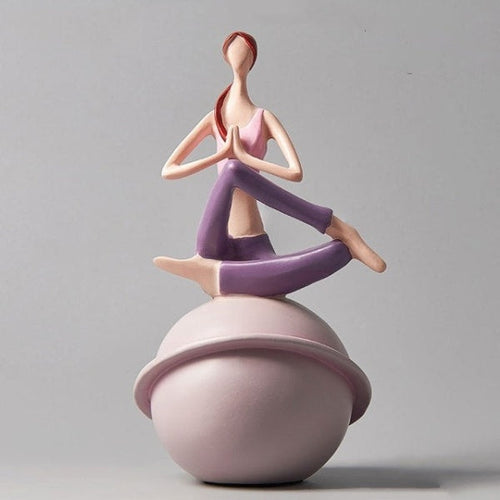 Skanto | Yoga Dame Figurine Skulptur