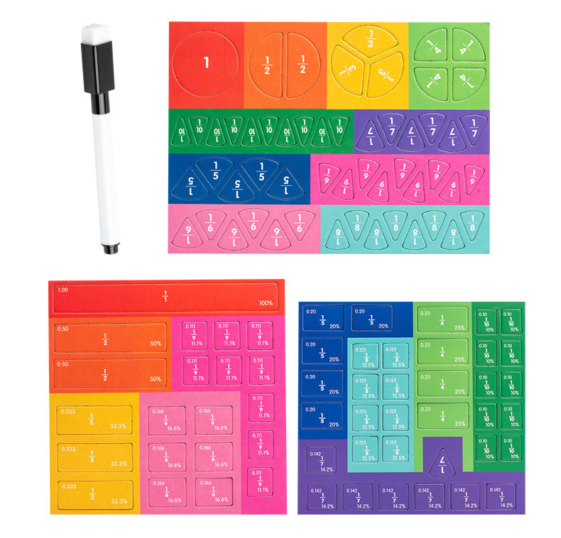 FractionFun Kit – Lekende matematikk for barn Skanto