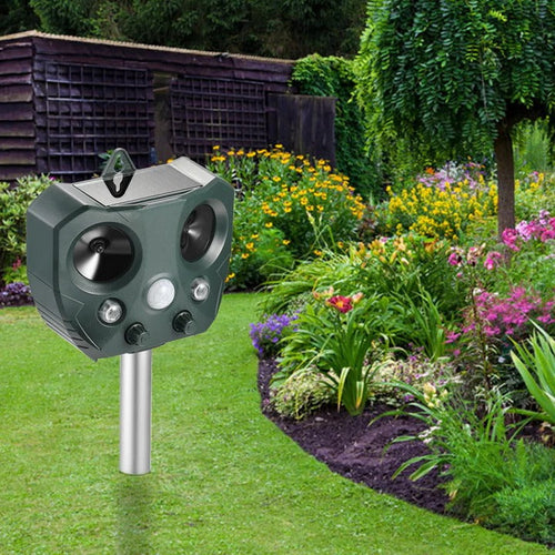 Skanto | Solar Ultrasonic Dyreavskrekker For Hager