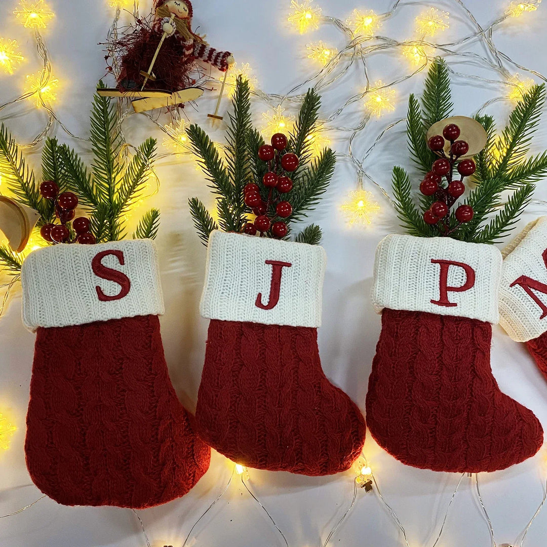 Skanto | MerrySock – Unik Julestrømpe med Navnebroderi