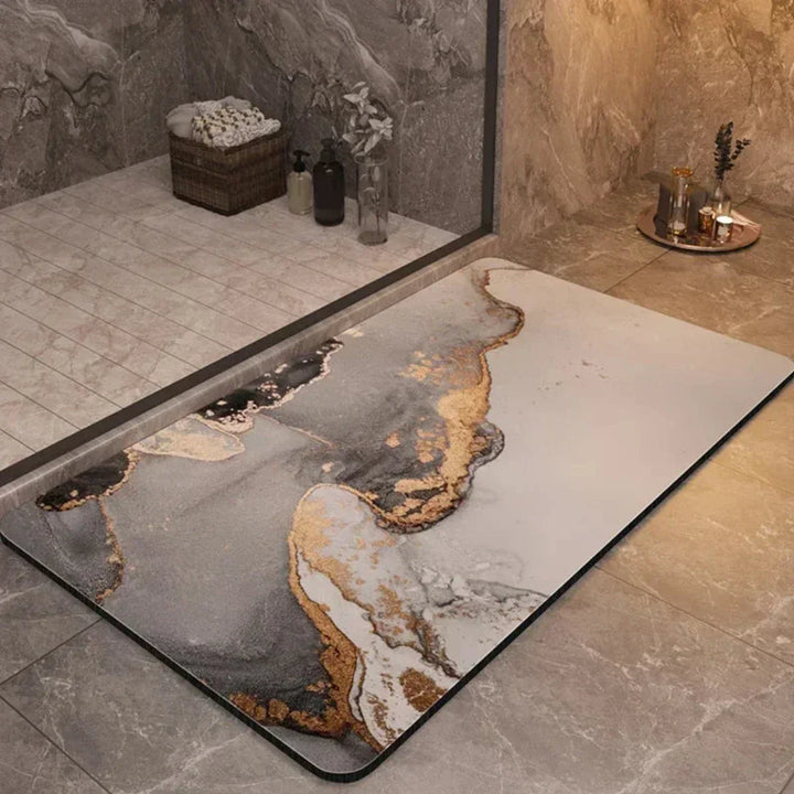 Rutschfeste, schnelltrocknende Badematte – Ultra saugfähiges Design