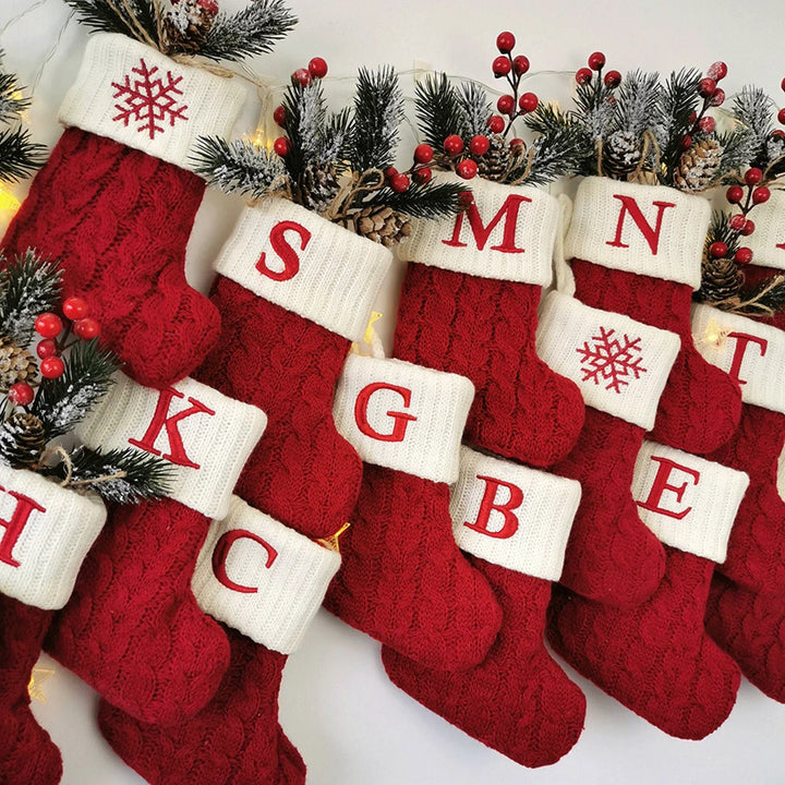 Skanto | MerrySock – Unik Julestrømpe med Navnebroderi