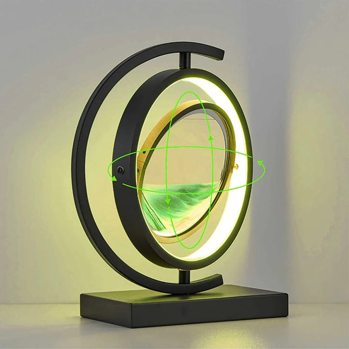 Skanto | 3D Timeglass LED-lampe, fengslende sandkunst for hjemmedekorasjoner