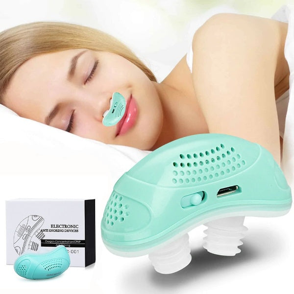 Skanto | SleepAir Micro CPAP Søvnapné Enhet – Kompakt for Reiser & Anti-Snorking - CPAP Alternativ