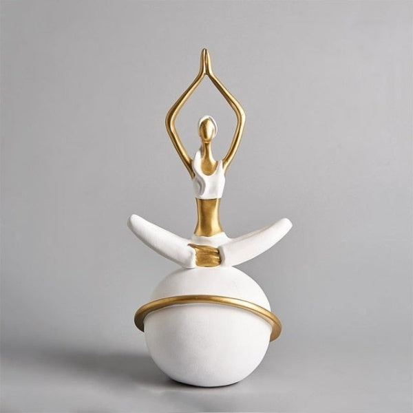 Skanto | Yoga Dame Figurine Skulptur