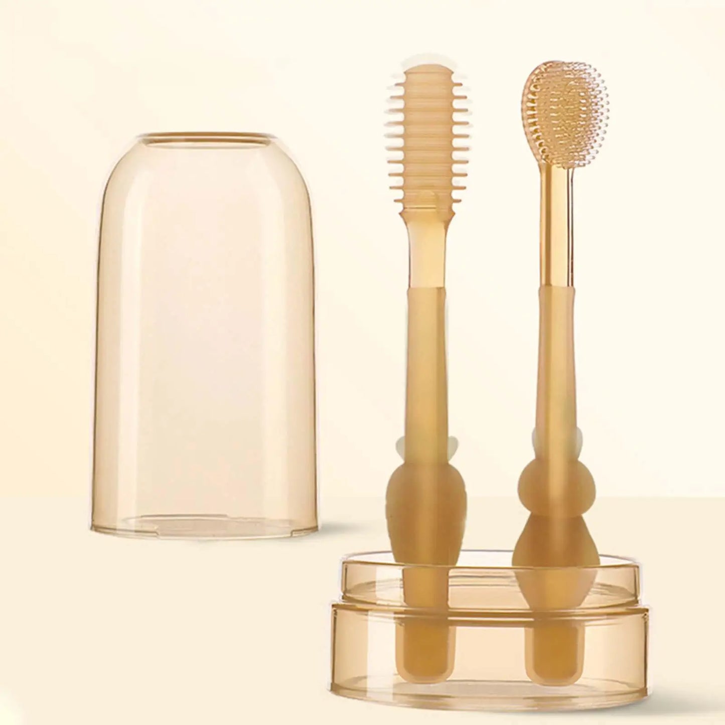 Norvo | GentleSmile Baby Tannbørste Sett – Myk & Sikker Munnhygiene