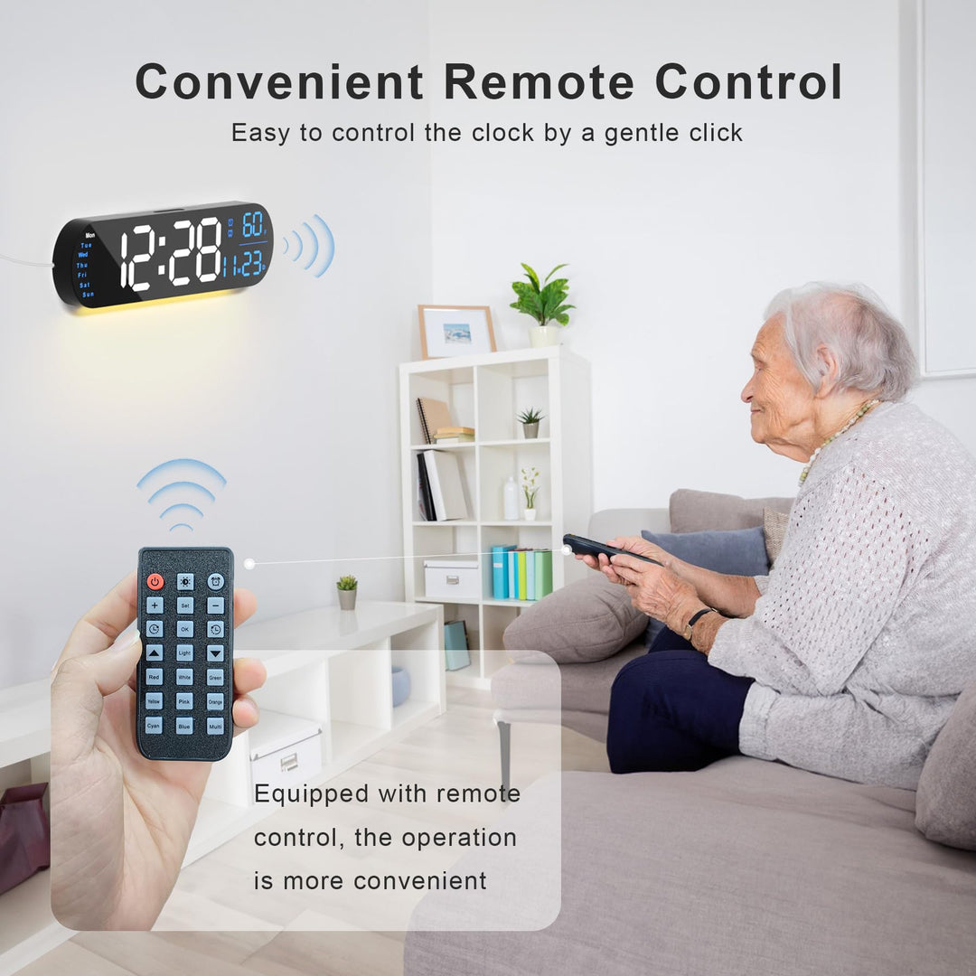 Multi Functional LED Display Clock | Skanto