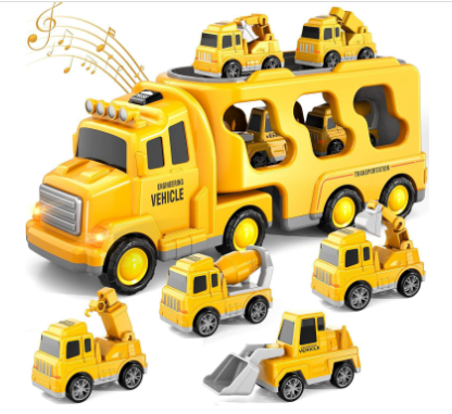 FunCity Trucks - Lekesett med Lys og Lyd Skanto
