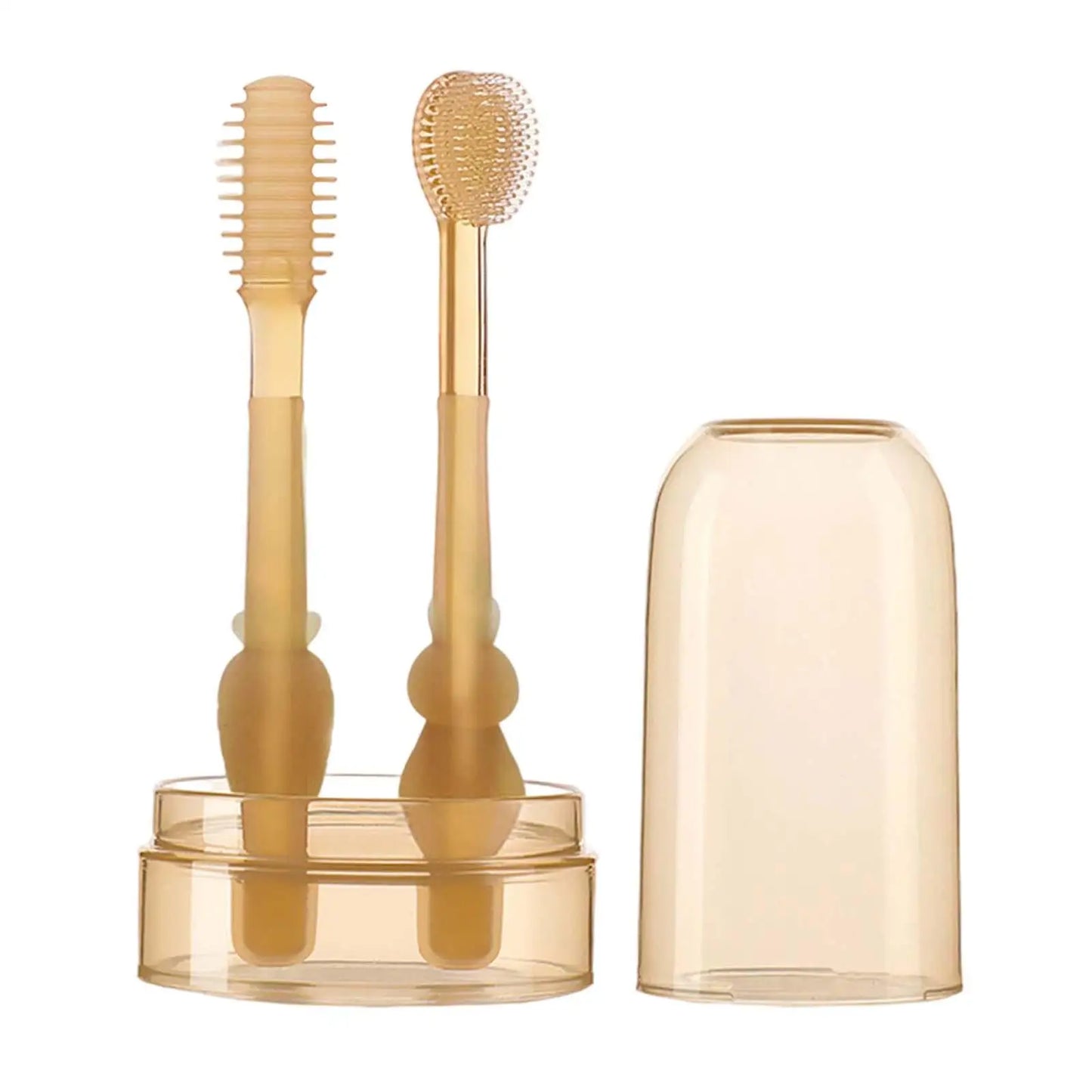 Norvo | GentleSmile Baby Tannbørste Sett – Myk & Sikker Munnhygiene