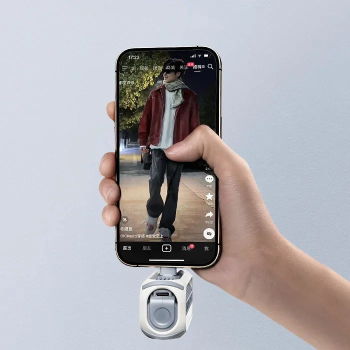 CompactCharge – Stilig bærbar power bank for reise Skanto