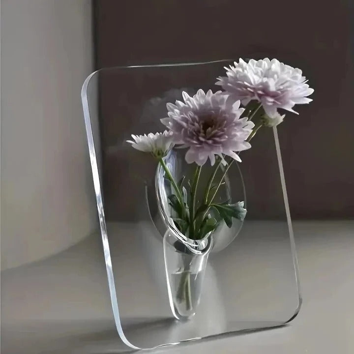 Skanto | Moderne akryl bilde ramme blomster vase
