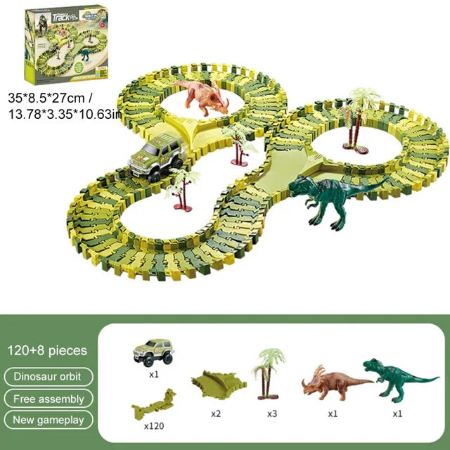 Skanto | Dino Spor - Dinosaur Eventyrløp Sett