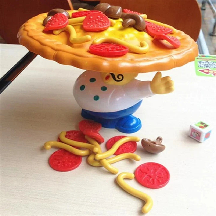 Skanto | Balanserende Pizzaspill – Morsomt Ferdighetsspill for Barn og Familie