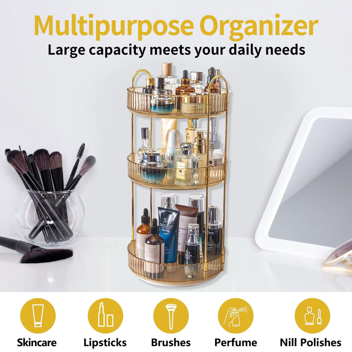 Skanto | 360° Roterende Sminke Organizer