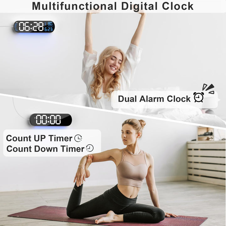Multi Functional LED Display Clock | Skanto