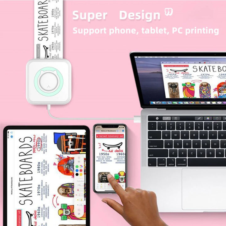 Skanto | SnapMini Bærbar Skriver