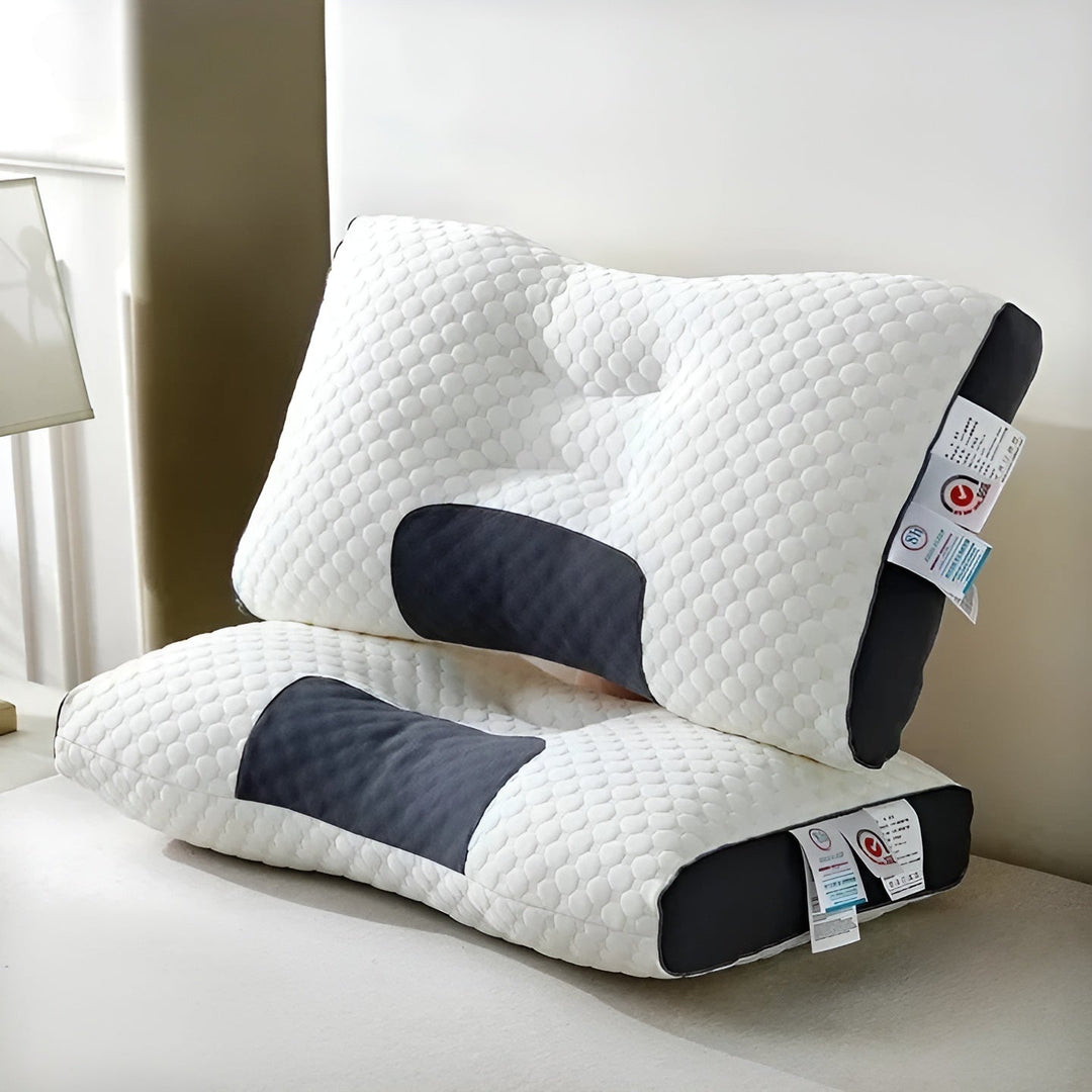 Ortopedisk Nakkepute – Ergonomisk & Støttende | For Avslapning & Sunn Søvn | Skanto