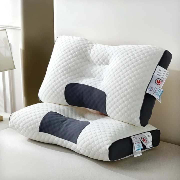 Ortopedisk Nakkepute – Ergonomisk & Støttende | For Avslapning & Sunn Søvn | Skanto