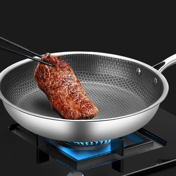 Skanto | Non-Stick Rustfritt Stål Stekepanne