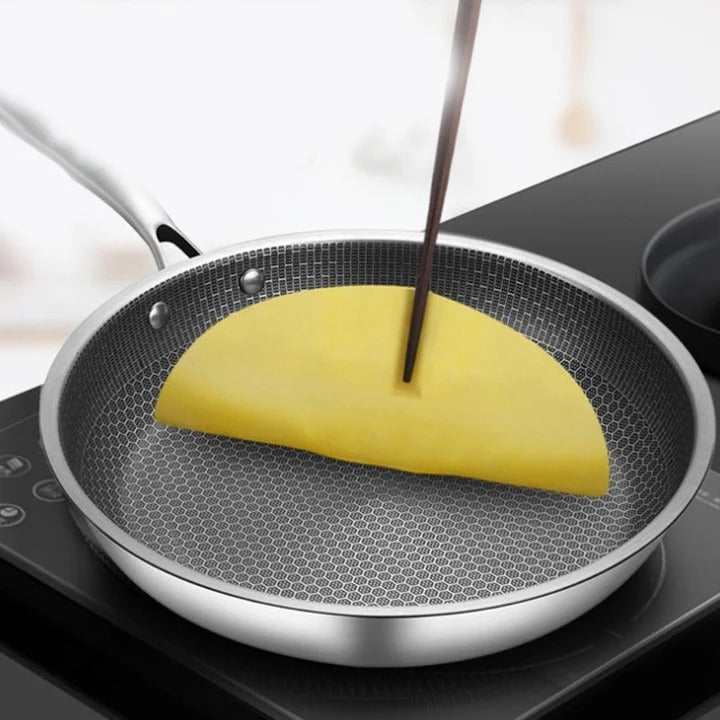 Skanto | Non-Stick Rustfritt Stål Stekepanne