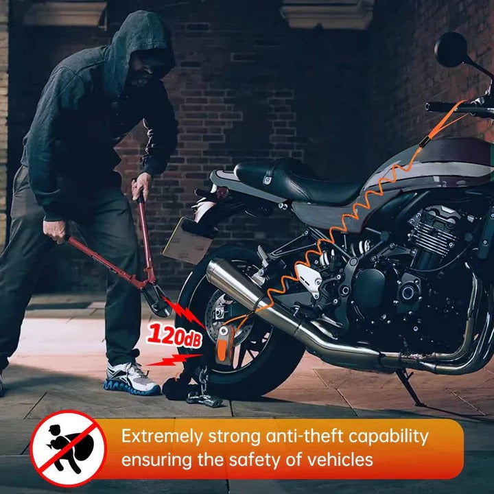 Skanto | Motorsykkel Tyveri Sikring Skivebrems Lås med Bevegelsesalarm
