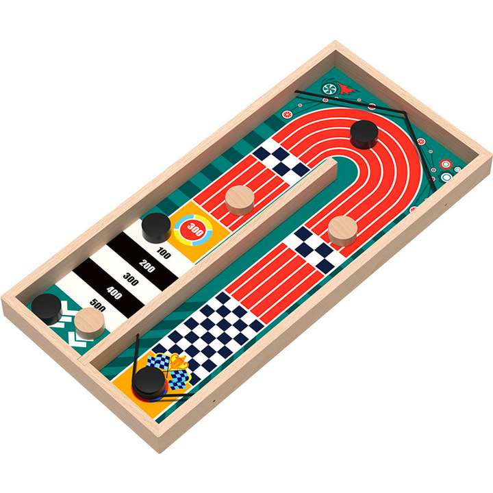 Norvo | EcoToys Super Winner Bordhockeystspill | Det Ultimate Familie Spill - Kompakt og Rask