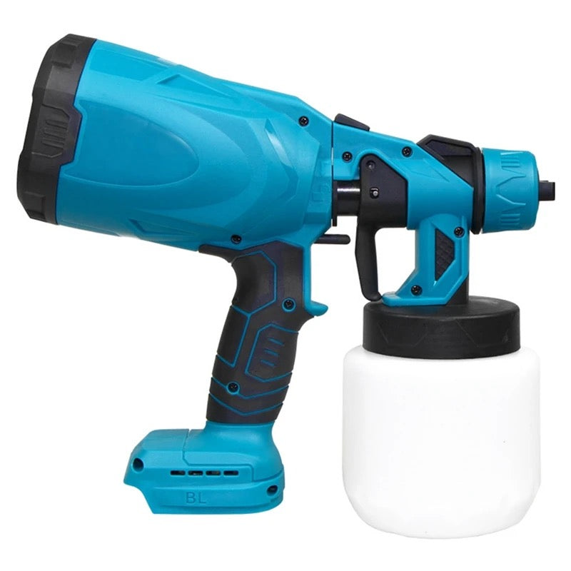 Skanto | PaintPro | Trådløs høytrykk sprøytepistol 1000ML sprøytepistol for Makita 18V batteri