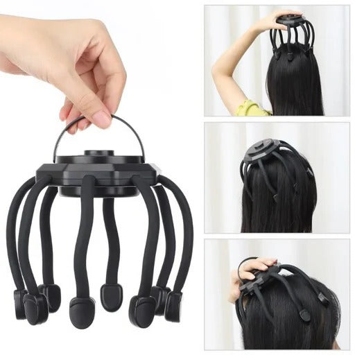 Skanto | Octopus Head Massager, for Relaxation Anywhere