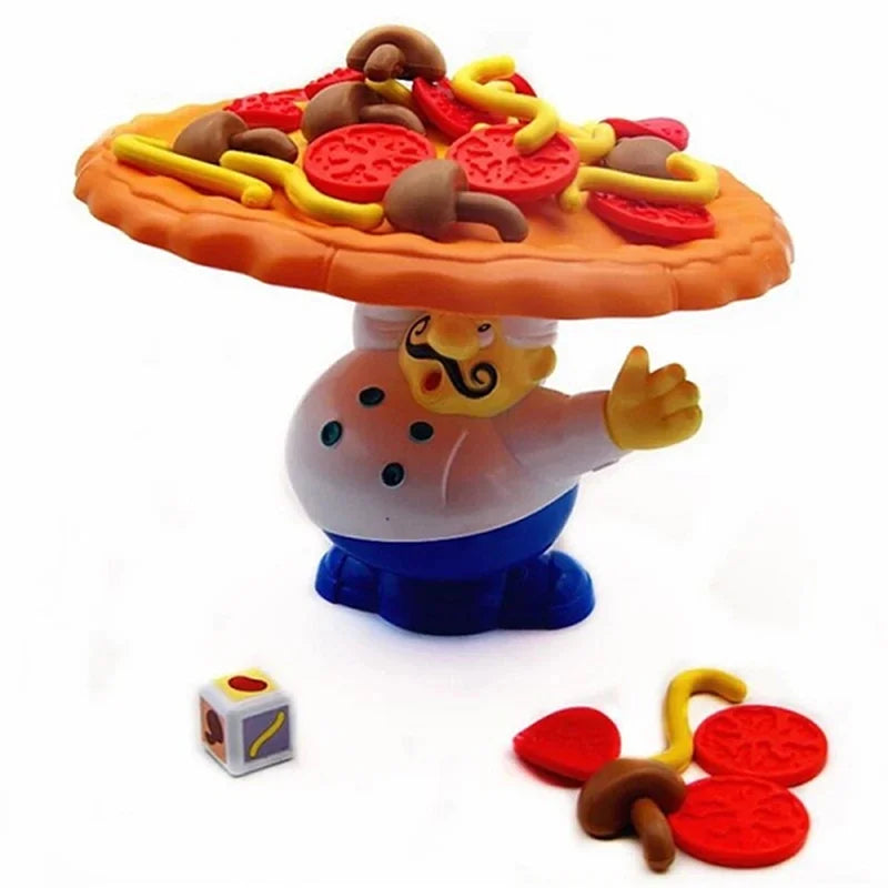 Skanto | Balanserende Pizzaspill – Morsomt Ferdighetsspill for Barn og Familie
