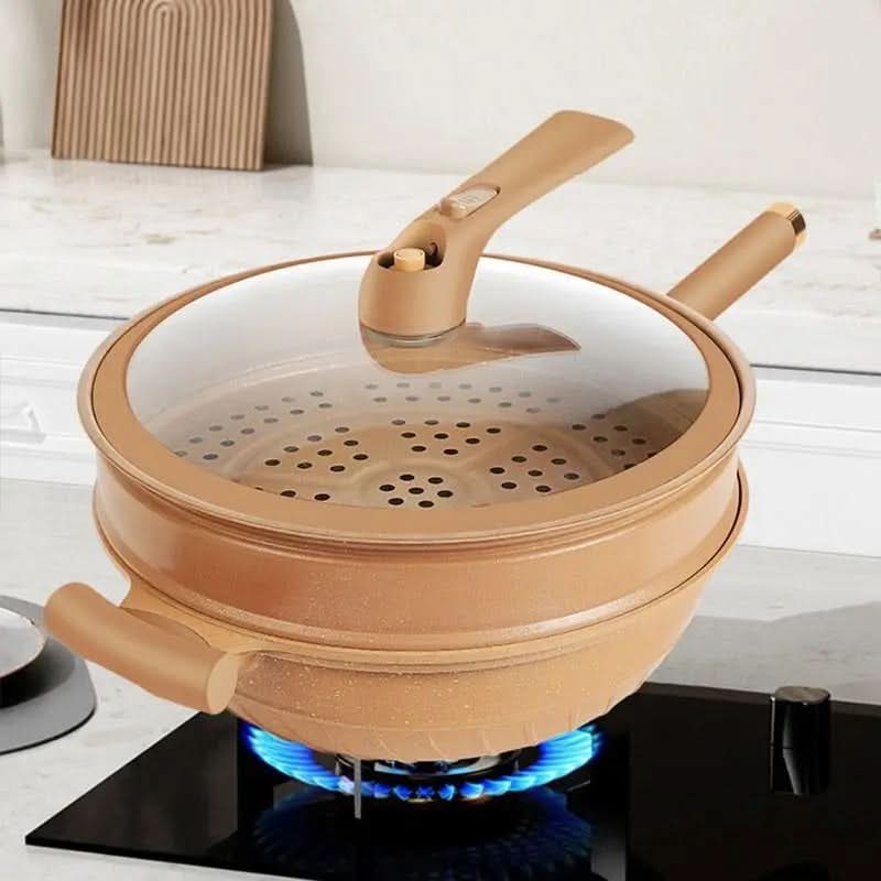 VEGA - UltraSmart Wok Pro med Dampfgareinsatz