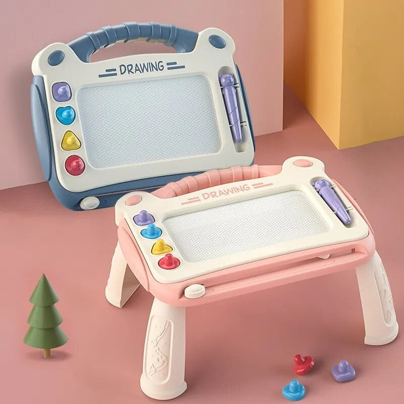 Norvo | ColorScribe | Oppdag kreativitet og læringsmoro - Magnetisk Graffiti Tegnebrett