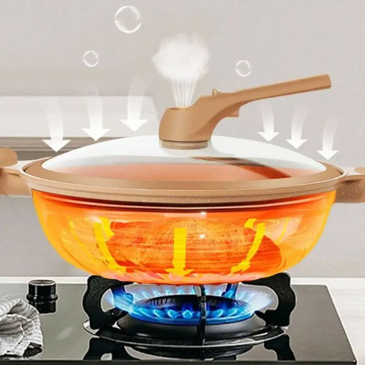 VEGA - UltraSmart Wok Pro med Dampfgareinsatz