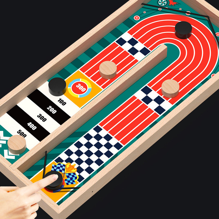 Norvo | EcoToys Super Winner Bordhockeystspill | Det Ultimate Familie Spill - Kompakt og Rask