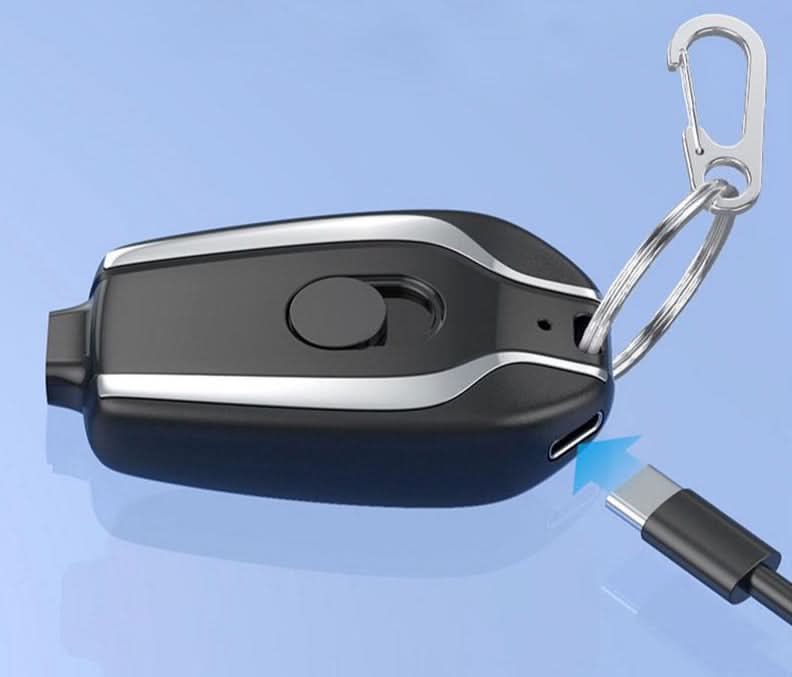 Skanto | Trådløs Chargebuddy Pro – 1500mAh Bærbar Nøkkelring Power Bank