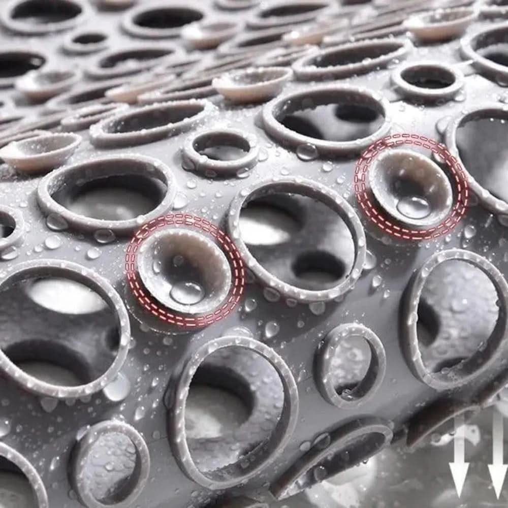 Norvo | glidende dusjmatte - Hygienisk og sikker for hvert bad