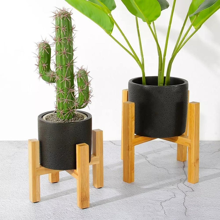 Skanto | BambooElevate Plantebord laget av bambustrær | Justerbart & Stabilt | Perfekt for innendørs bruk