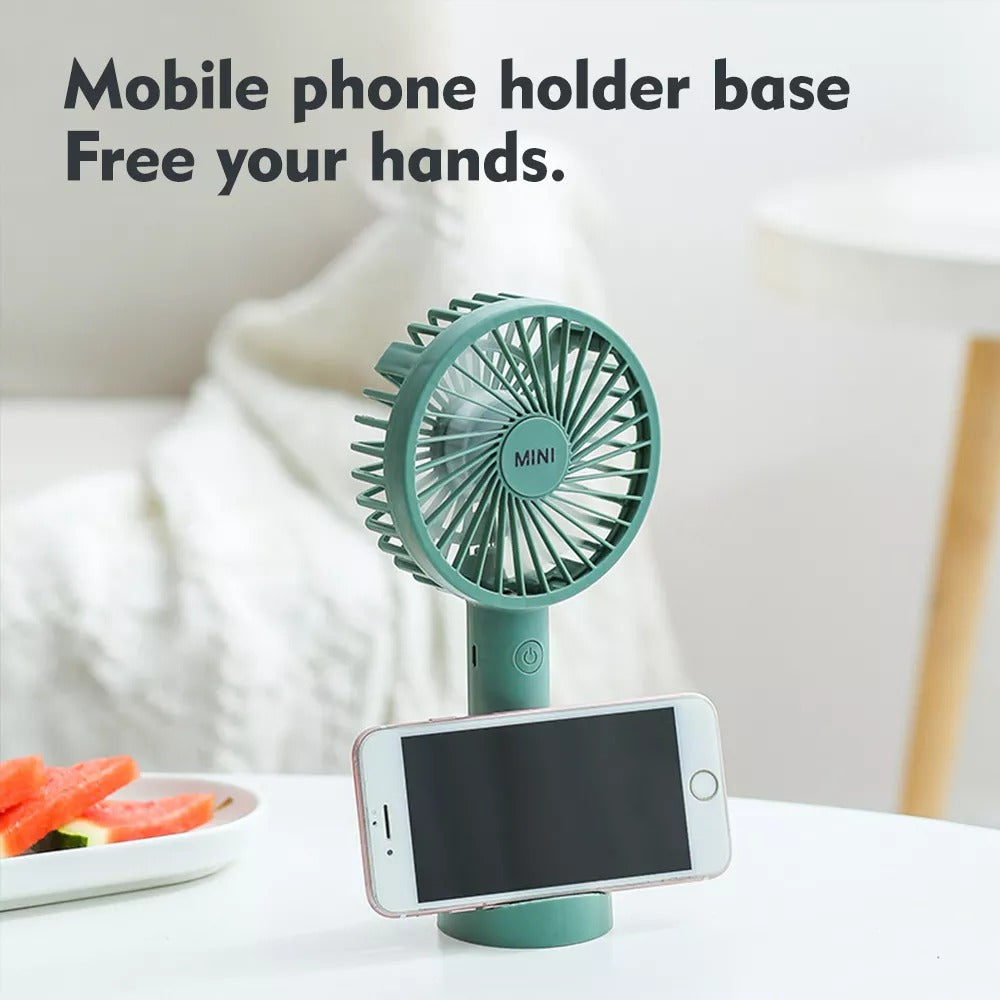 Skanto | Telefonholder Mini Håndholdt Vifte