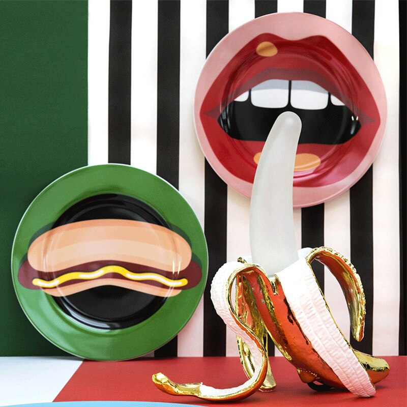 Skanto | GoldenBanana - Elegant Art Deco Bordlampe
