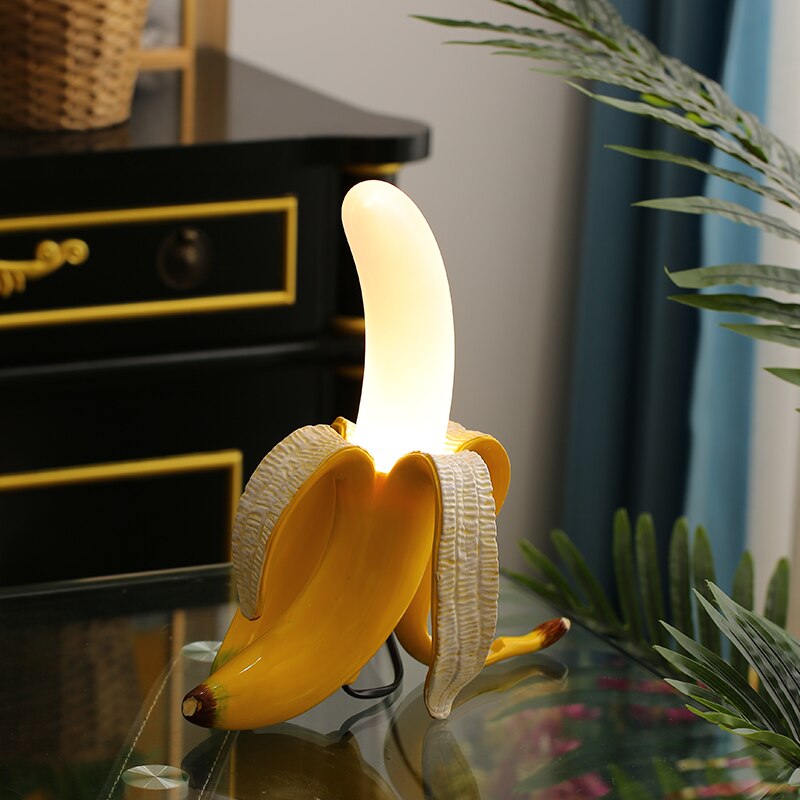 Skanto | GoldenBanana - Elegant Art Deco Bordlampe