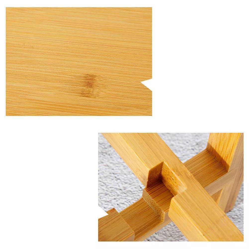 Skanto | BambooElevate Plantebord laget av bambustrær | Justerbart & Stabilt | Perfekt for innendørs bruk