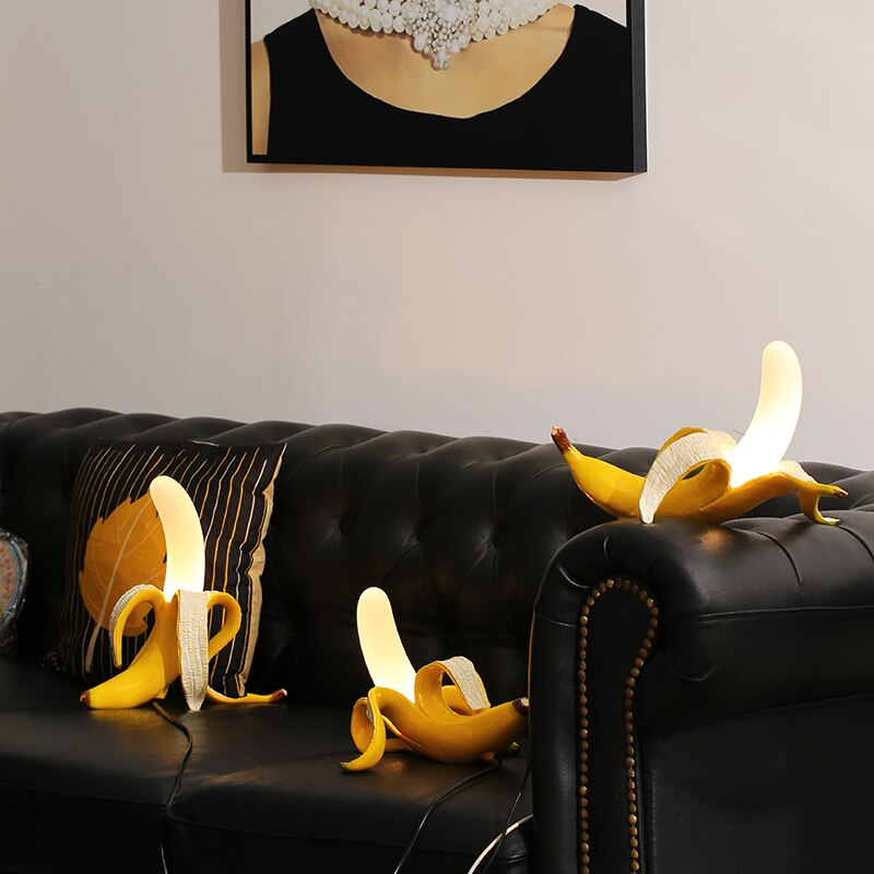 Skanto | GoldenBanana - Elegant Art Deco Bordlampe