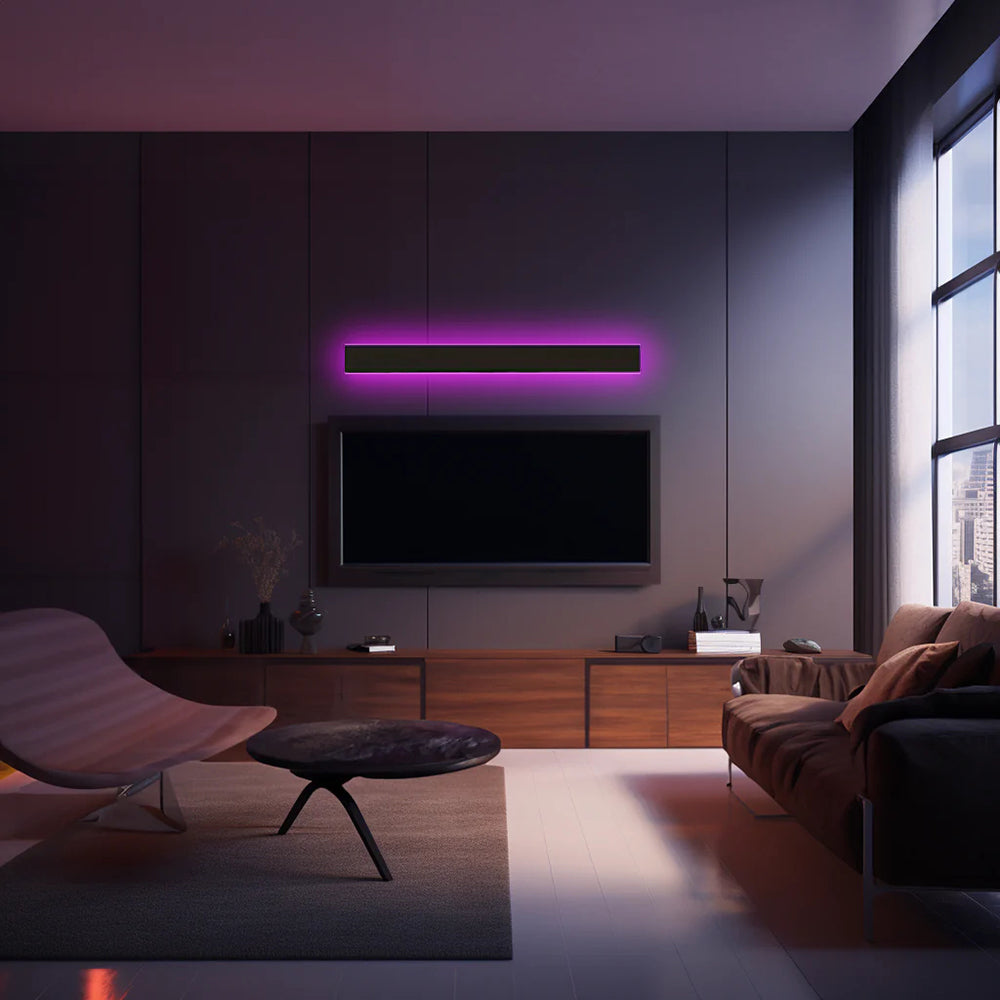 Zenith – Kompakte LED-vegglamper med metallhåndtak for innendørs og utendørs bruk, moderne design for hage og hall