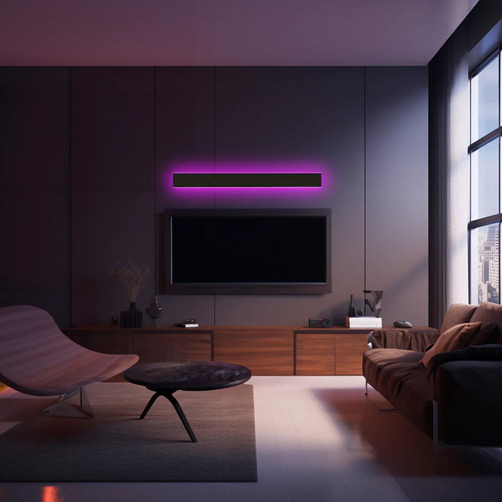 Zenith – Kompakte LED-vegglamper med metallhåndtak for innendørs og utendørs bruk, moderne design for hage og hall