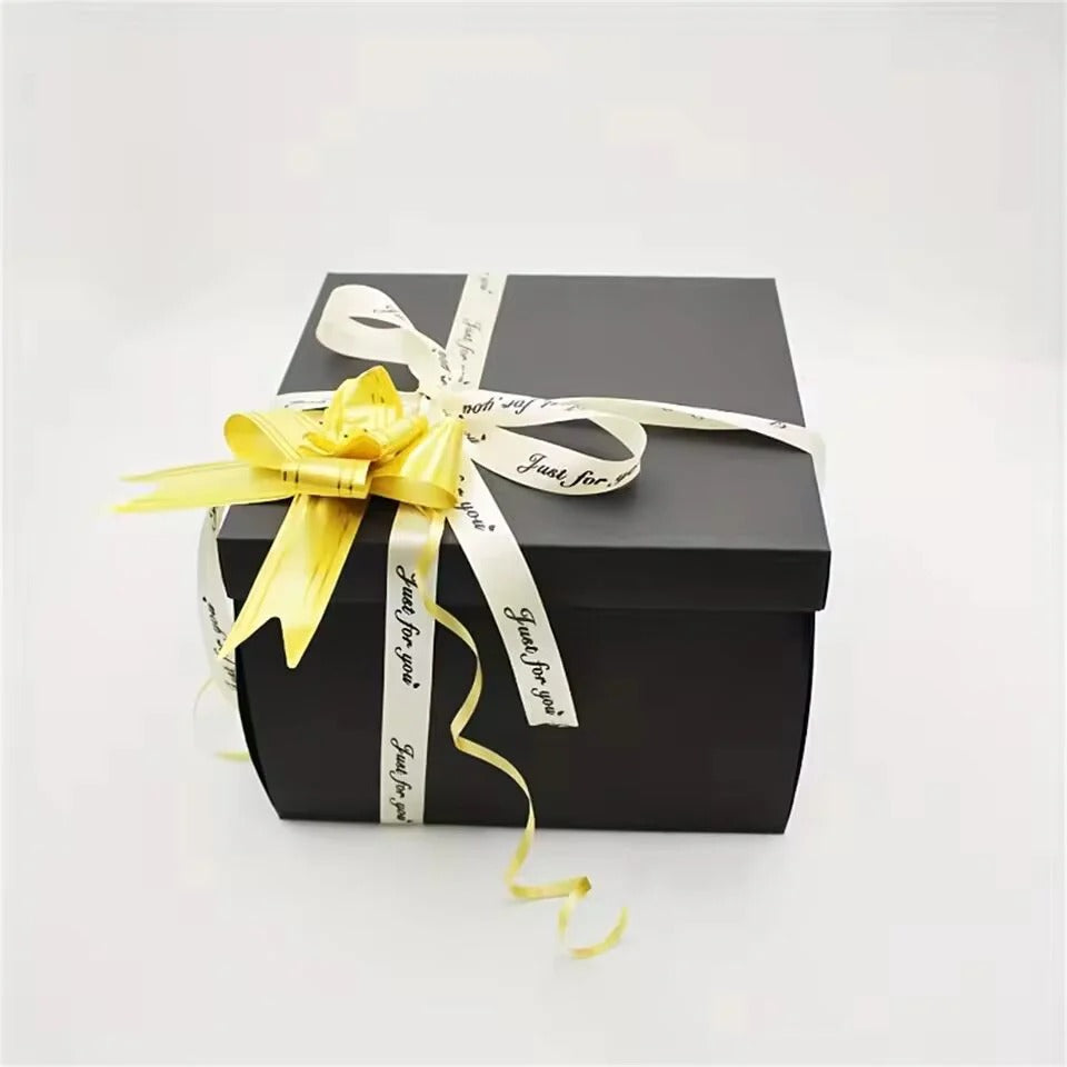 Luxuriöse Überraschungs-Geschenkbox mit Süßigkeiten und Schokolade – Originalelles Geschenk