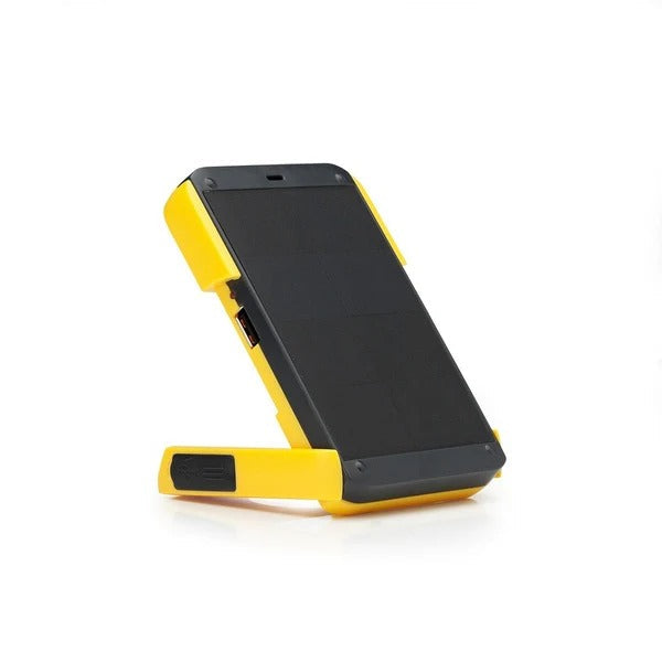 Skanto | Solenergi Power Bank 3000 mAh med LED-lys – Kompakt solcellelader SunPower Mini 3000