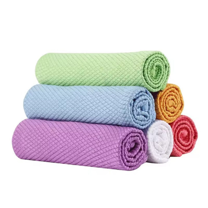 Soft Touch Wonder Cloth – Stripe-Free Rengjøring av Glass, Speil & Rustfritt Stål | Skanto