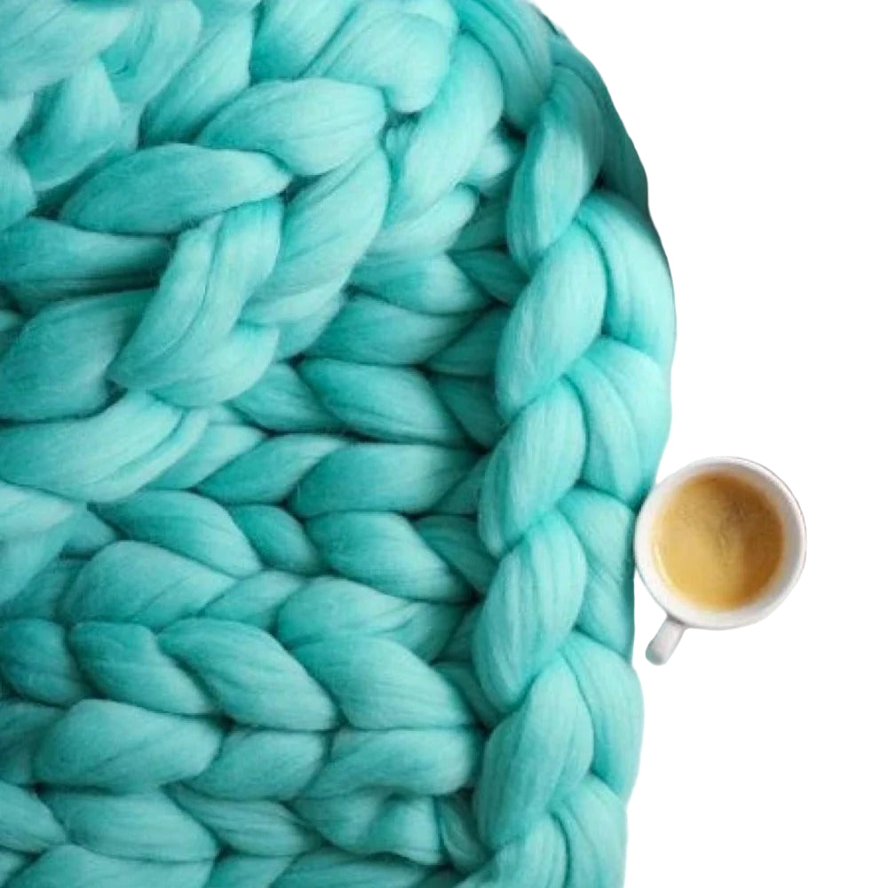 Skanto | Plush Garn Tykk Mønster for Teppe og Quilt for Håndverker