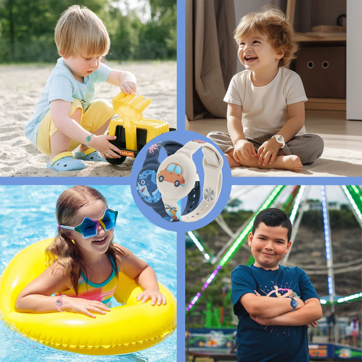 Skanto | ChildSafe GPS Armbånd – Silikonholder for Tracker