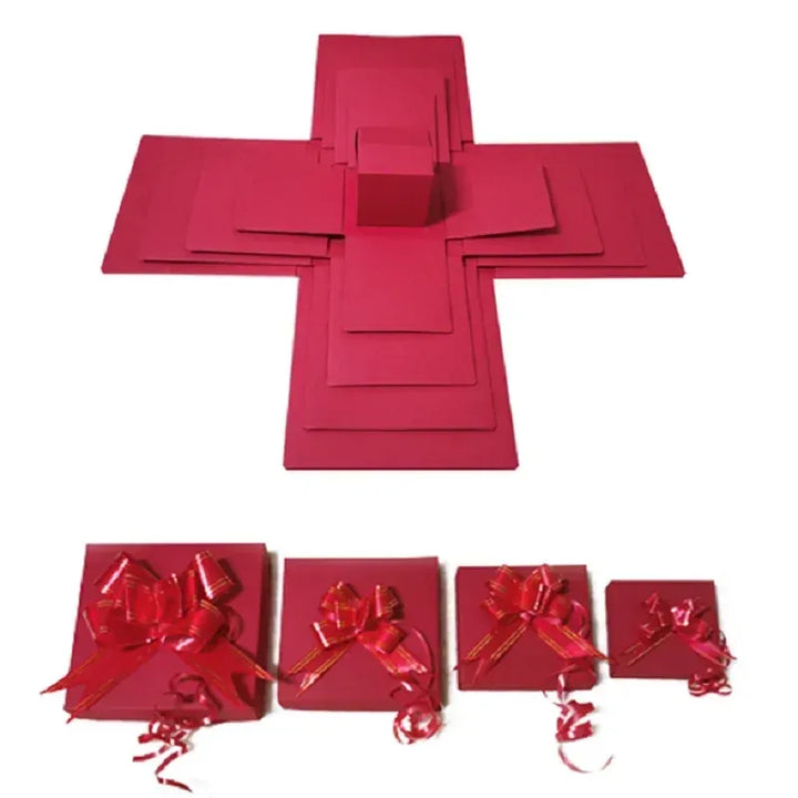Luxuriöse Überraschungs-Geschenkbox mit Süßigkeiten und Schokolade – Originalelles Geschenk